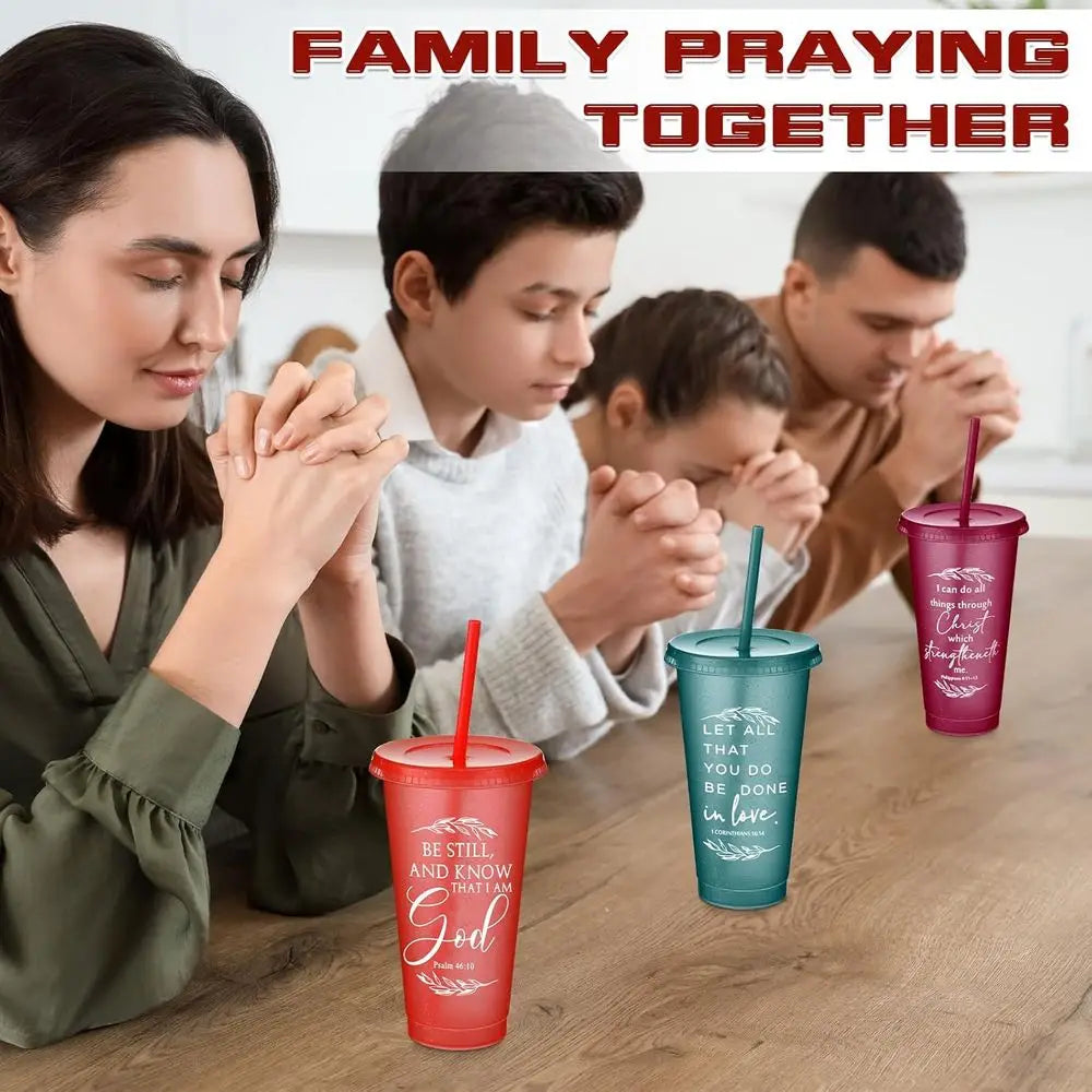 Religious Inspirational Tumbler Cups