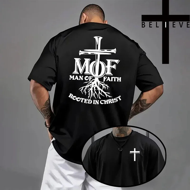 Jesus Cross Cotton T-Shirt