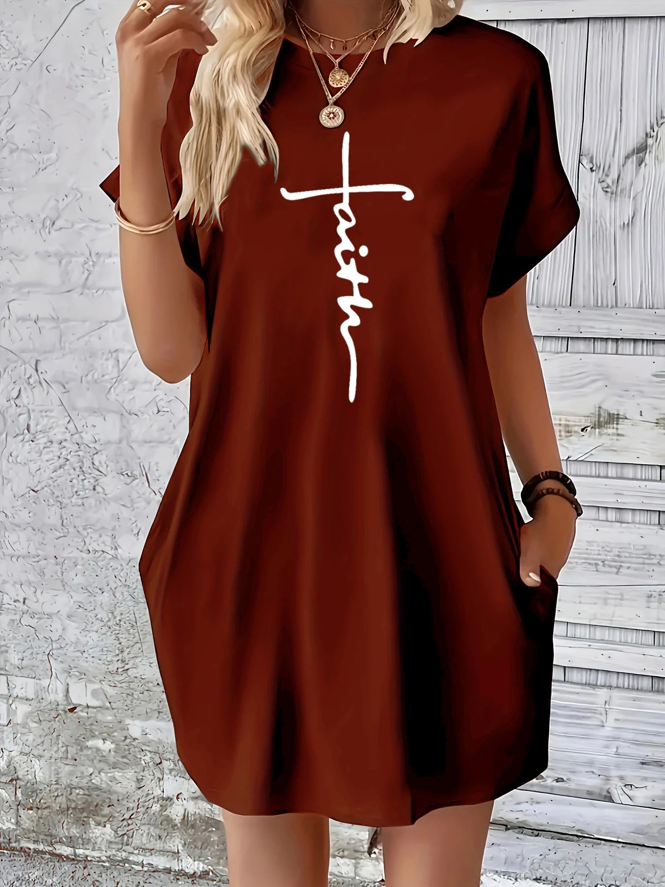 Women’s Cross Faith Casual Dress