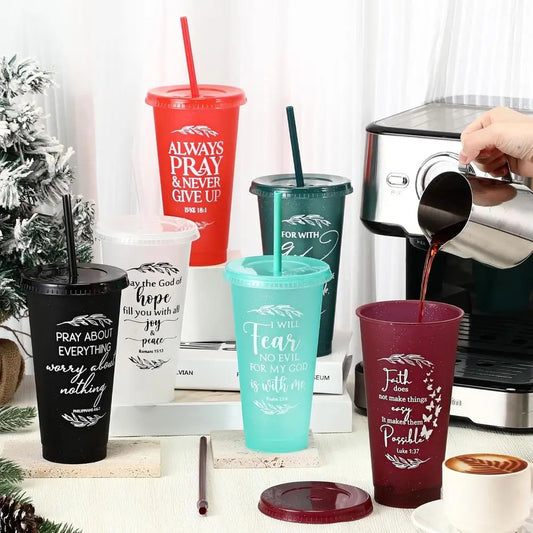 Religious Inspirational Tumbler Cups