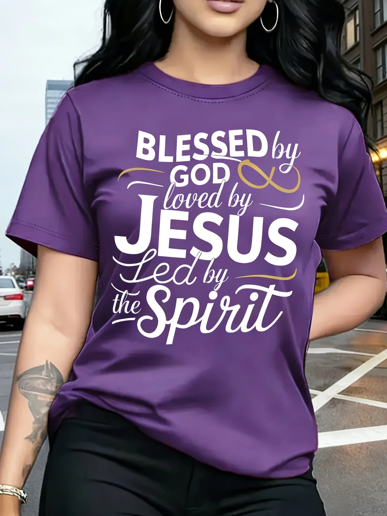Blessed Faith T-Shirt – Women’s Inspirational Christian Tee