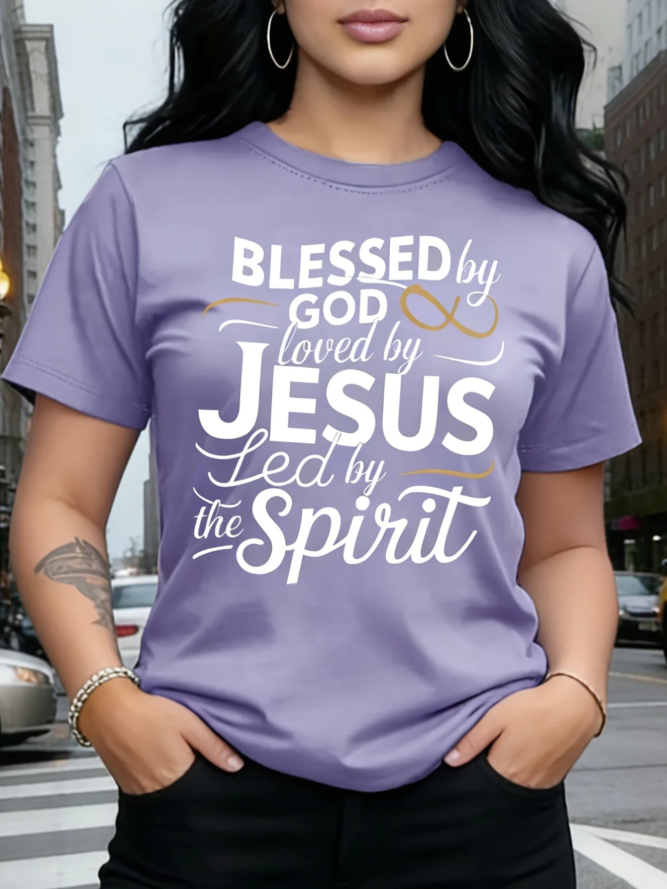 Blessed Faith T-Shirt – Women’s Inspirational Christian Tee
