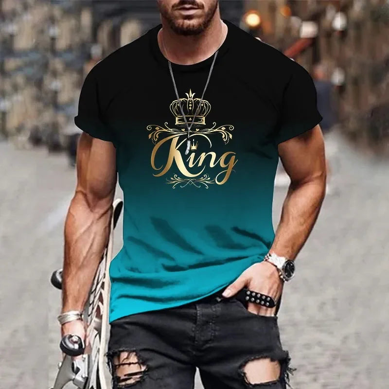 Men’s 3D Gradient T-Shirt