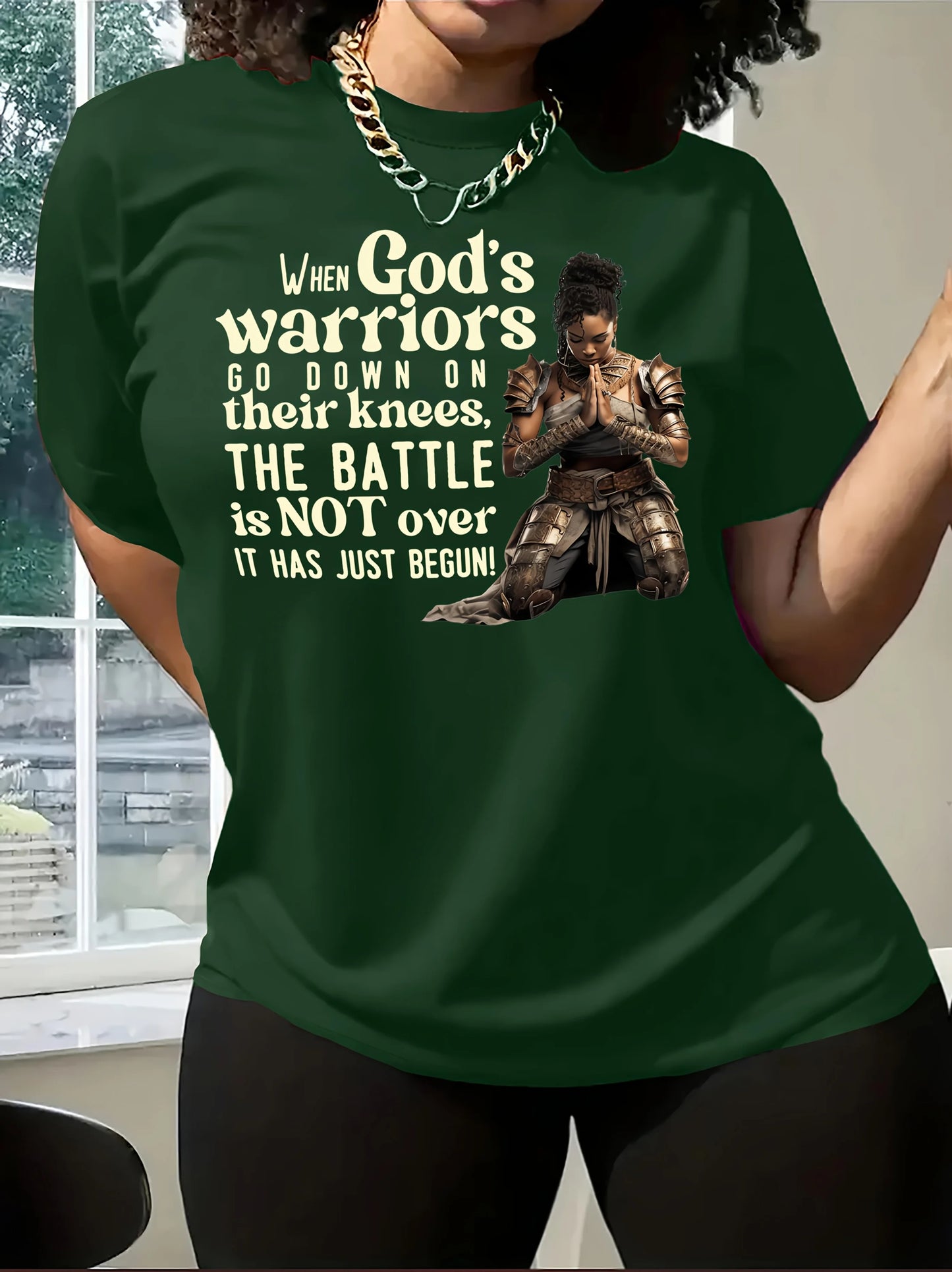When God’s Warriors Pray Women’s Tee