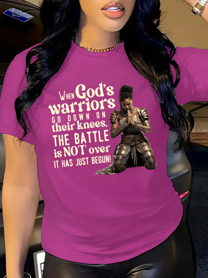 When God’s Warriors Pray Women’s Tee