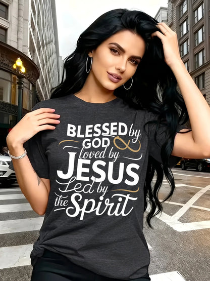 Blessed Faith T-Shirt – Women’s Inspirational Christian Tee