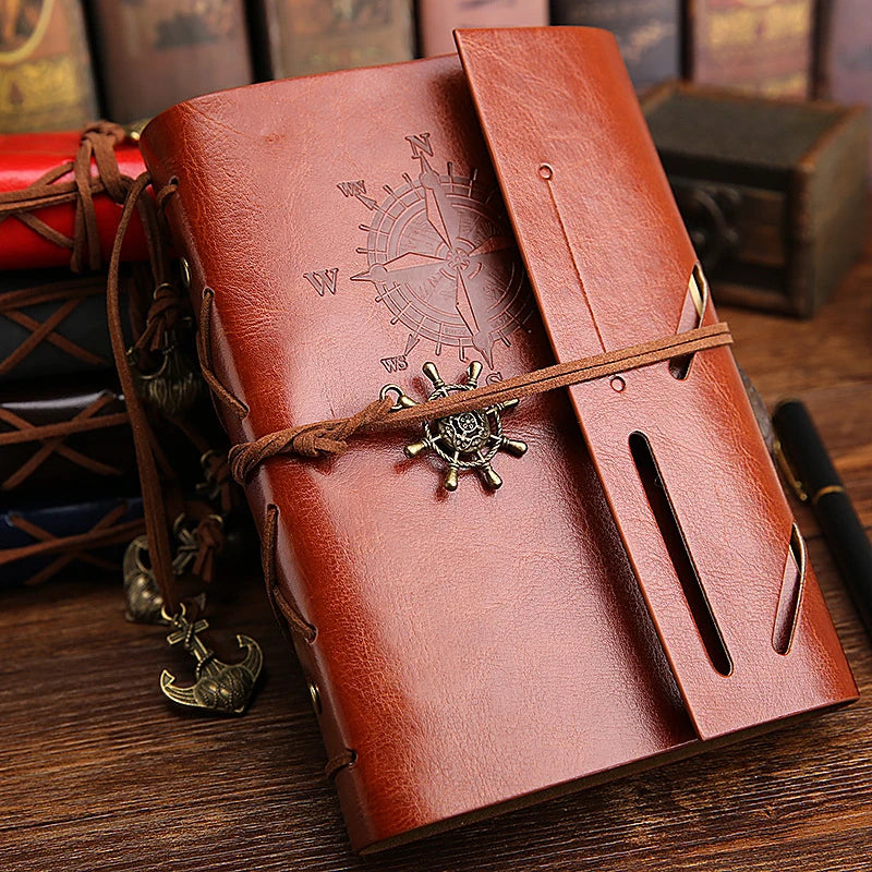 Vintage Pirate Leather Journal