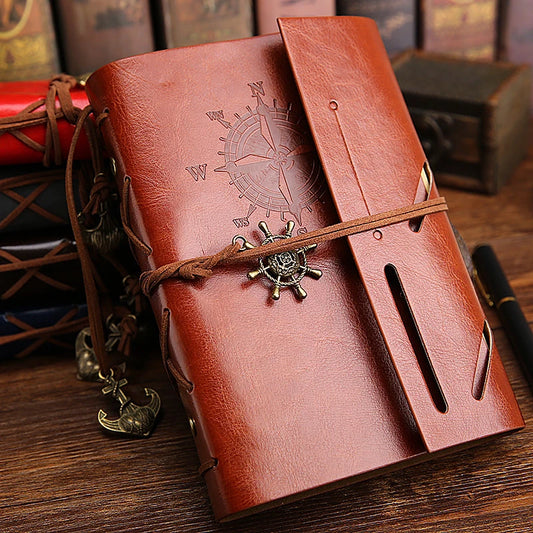 Vintage Pirate Leather Journal