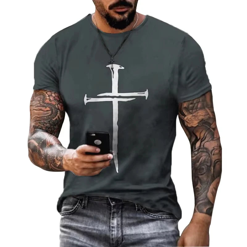 Christ Vintage T-Shirt – Unisex Christian Y2K Graphic Tee - Tribe of Judah