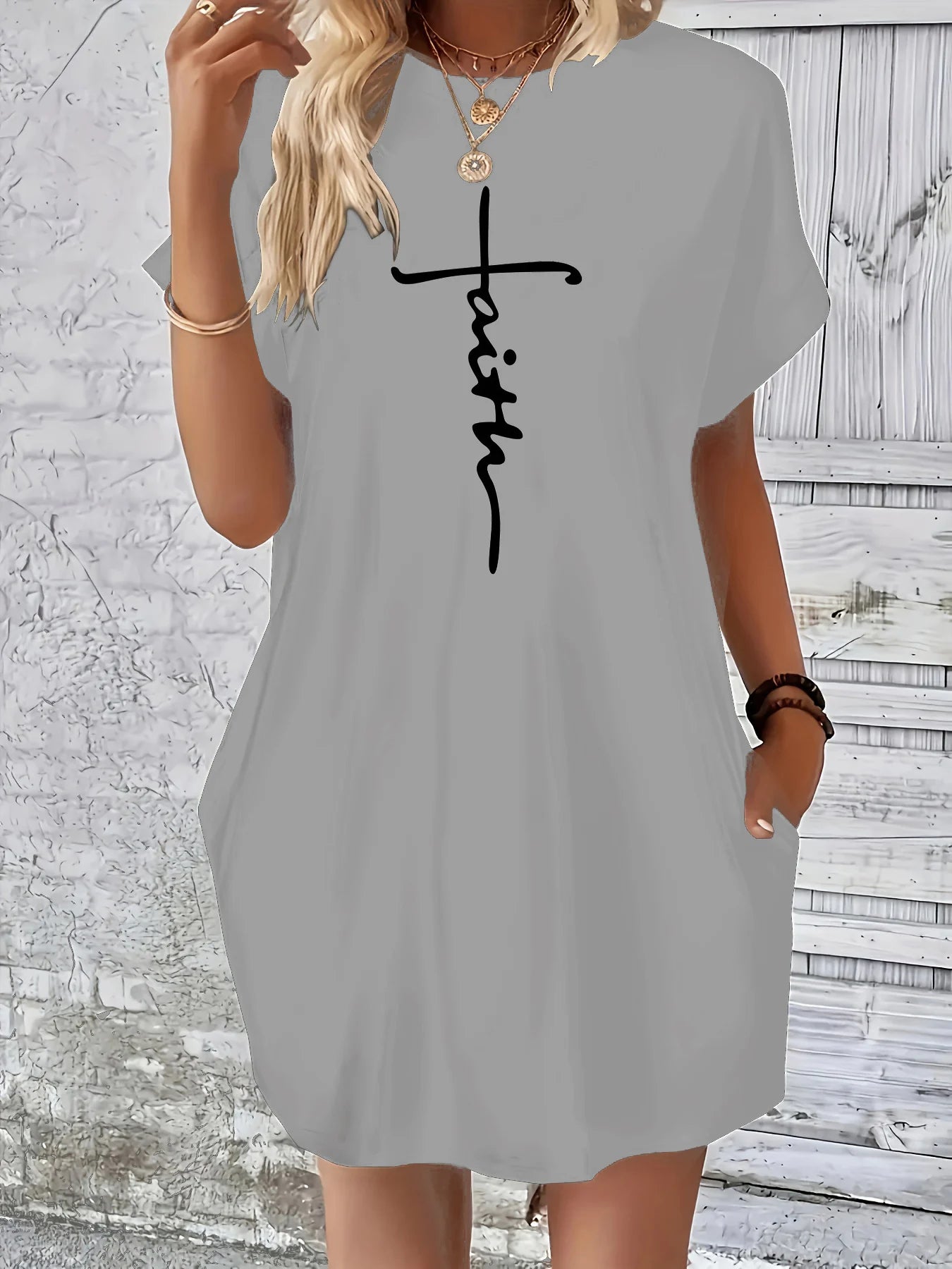 Women’s Cross Faith Casual Dress