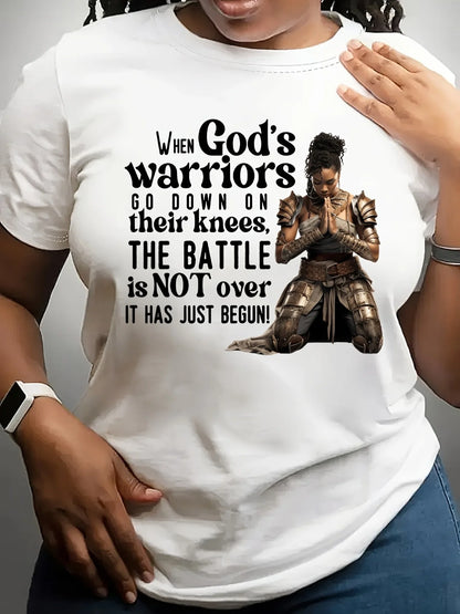 When God’s Warriors Pray Women’s Tee