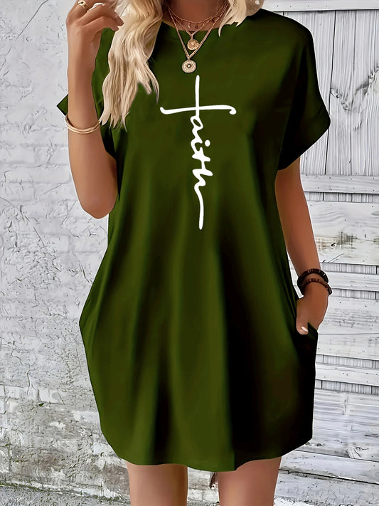 Women’s Cross Faith Casual Dress