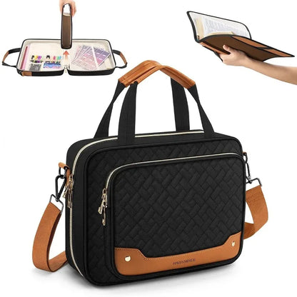 Leather Bible Cover Bag for Women