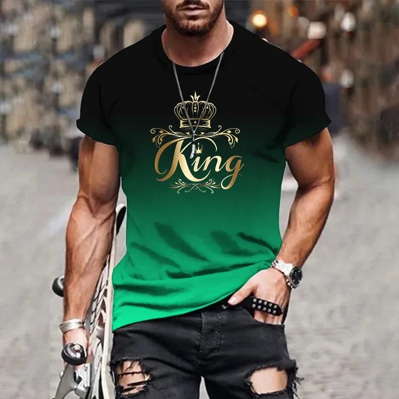 Men’s 3D Gradient T-Shirt