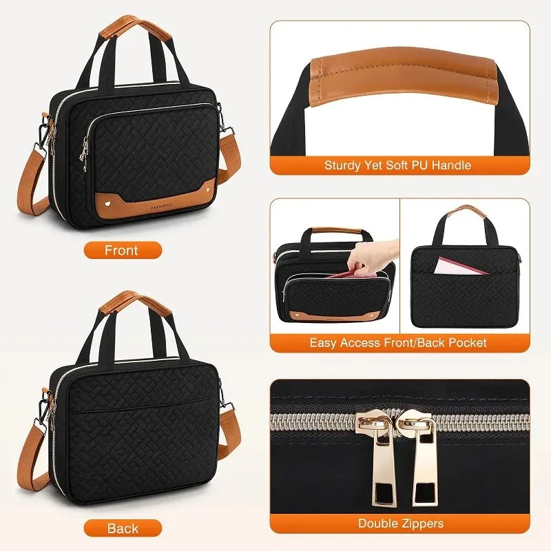 Leather Bible Cover Bag for Women