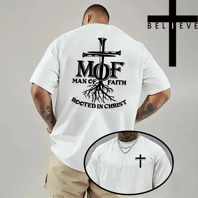 Jesus Cross Cotton T-Shirt