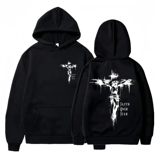 Cross Message Hoodie