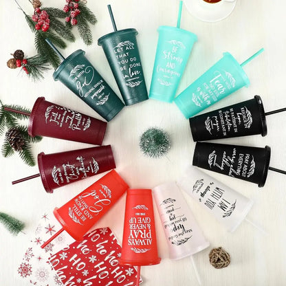 Religious Inspirational Tumbler Cups