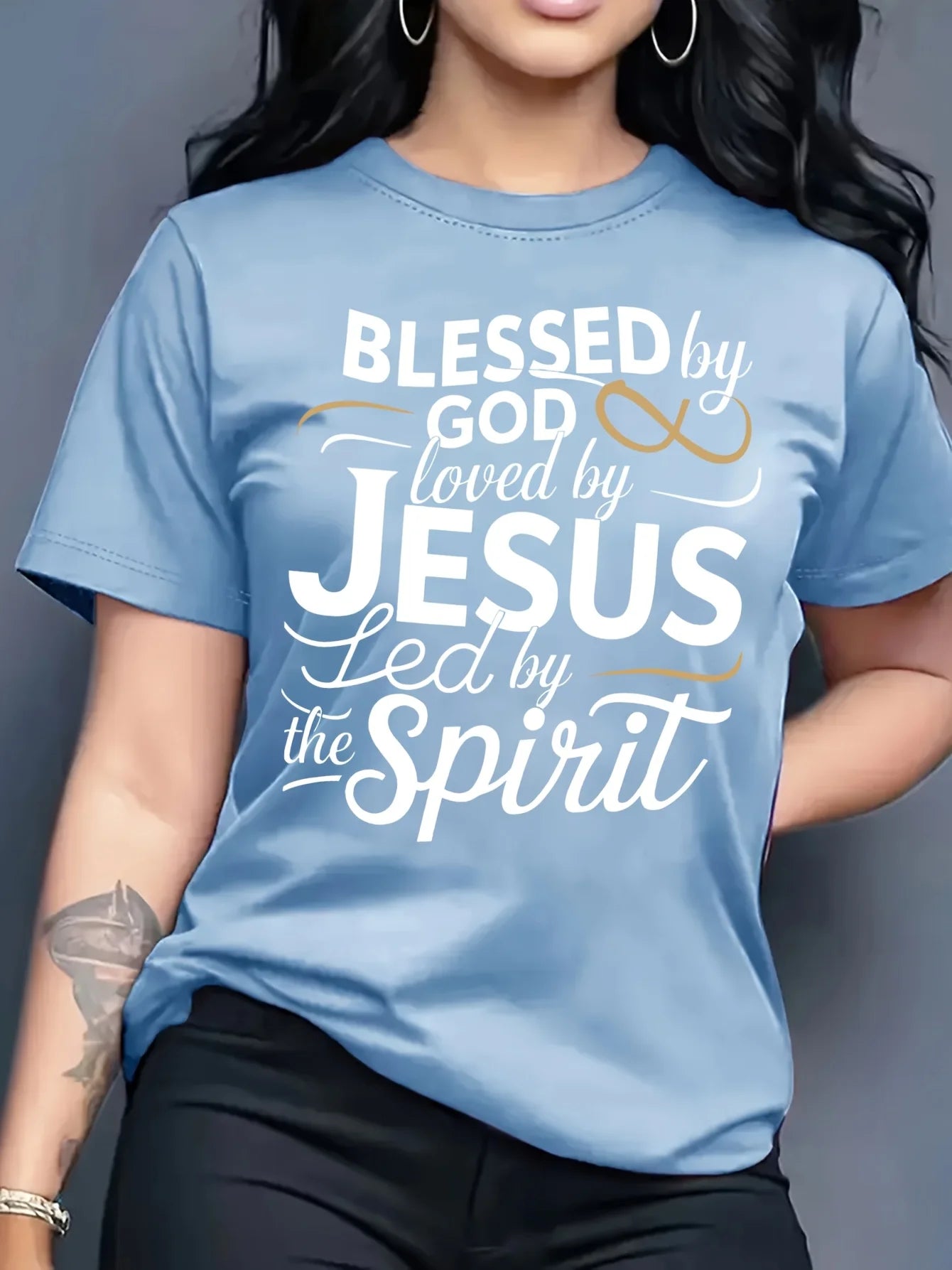 Blessed Faith T-Shirt – Women’s Inspirational Christian Tee