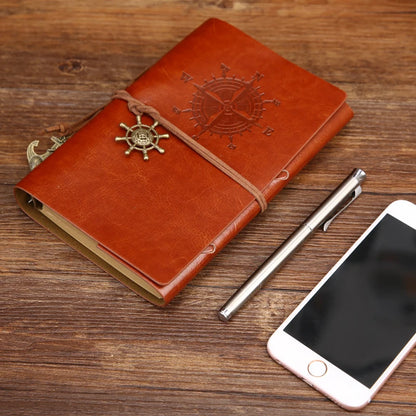 Vintage Pirate Leather Journal