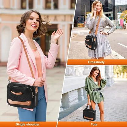 Leather Bible Cover Bag for Women