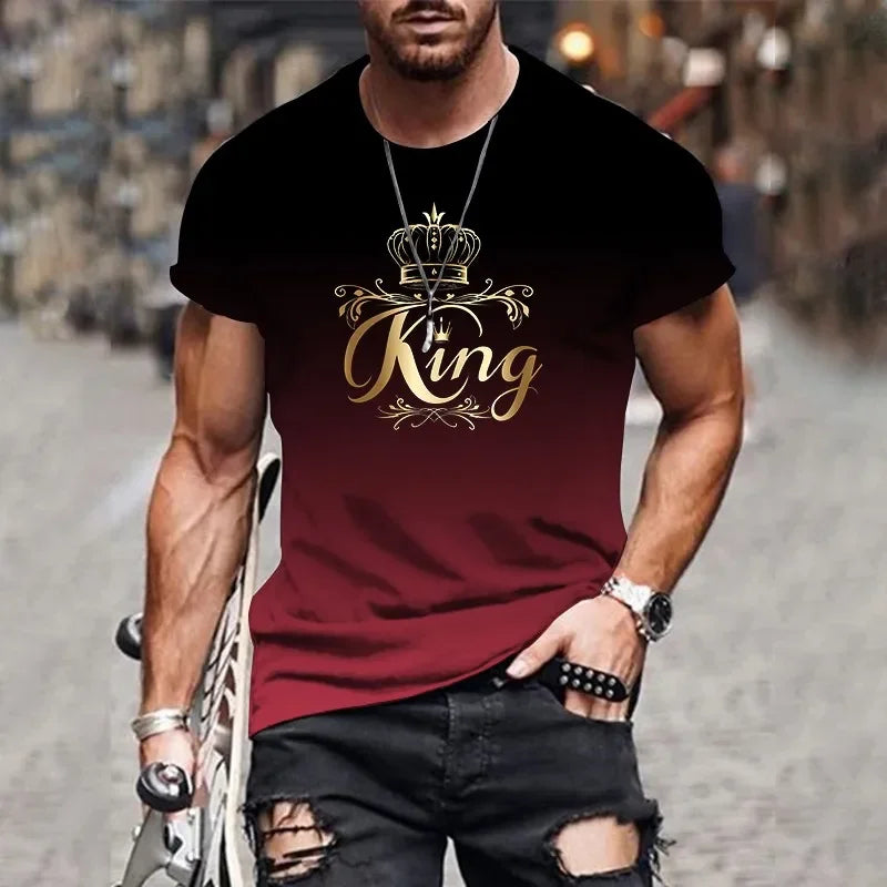 Men’s 3D Gradient T-Shirt