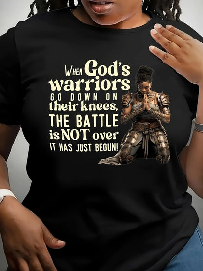 When God’s Warriors Pray Women’s Tee
