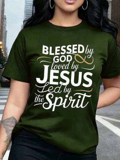 Blessed Faith T-Shirt – Women’s Inspirational Christian Tee