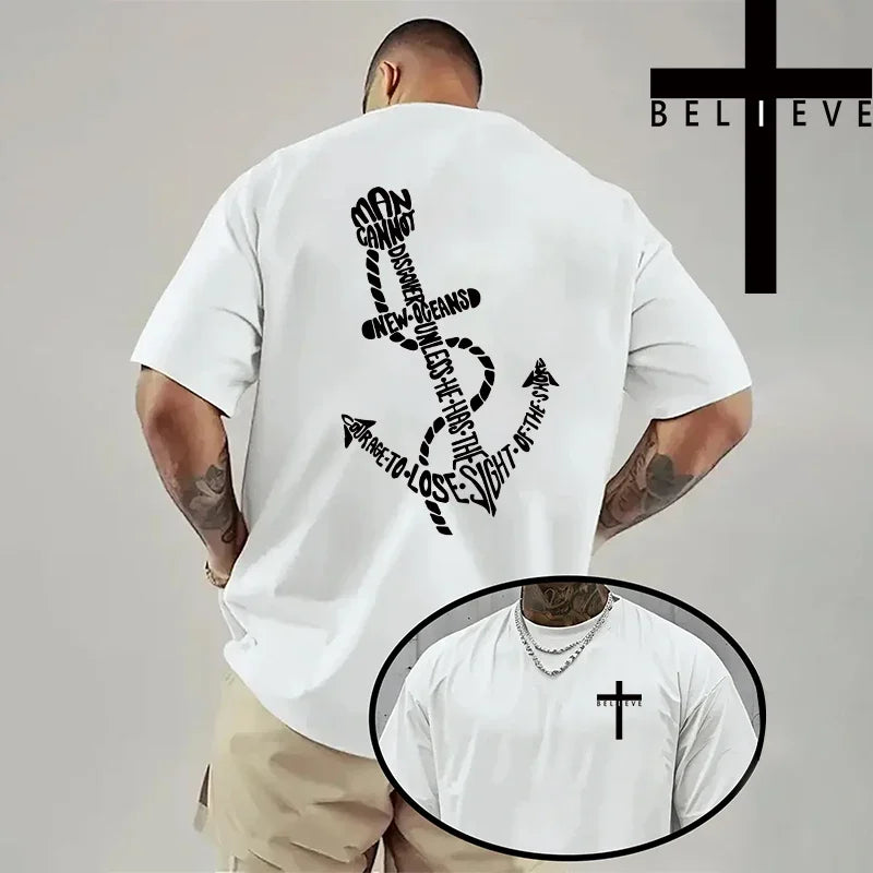 Jesus Cross Cotton T-Shirt