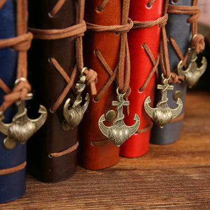 Vintage Pirate Leather Journal