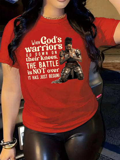 When God’s Warriors Pray Women’s Tee