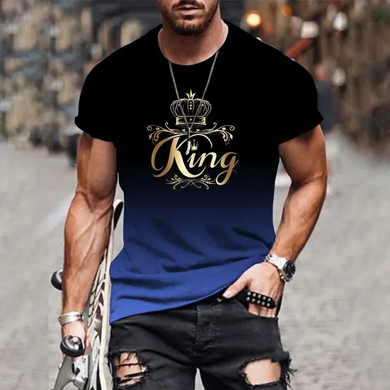 Men’s 3D Gradient T-Shirt