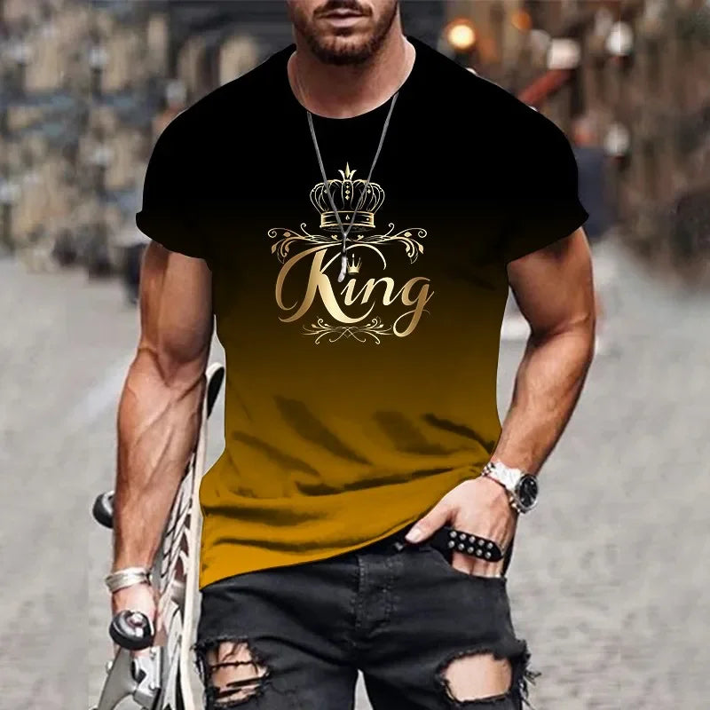 Men’s 3D Gradient T-Shirt