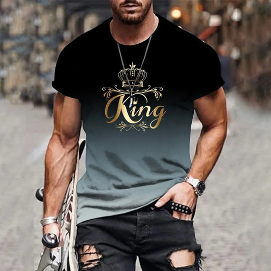 Men’s 3D Gradient T-Shirt