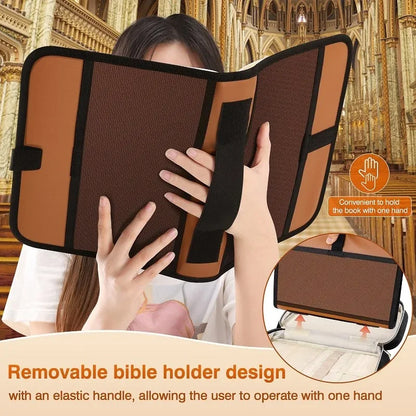 Leather Bible Cover Bag for Women