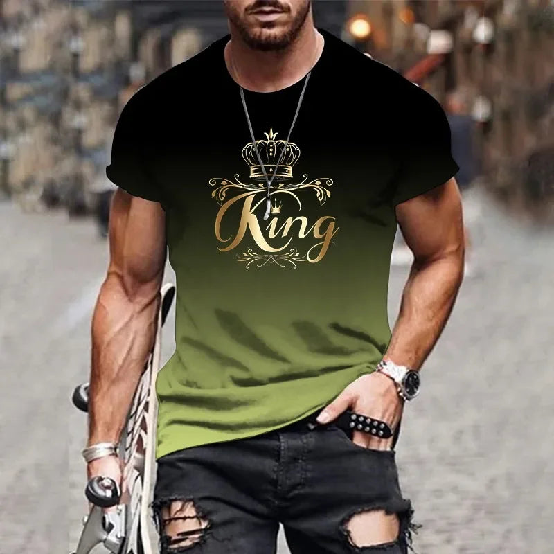 Men’s 3D Gradient T-Shirt