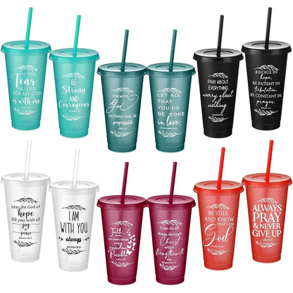 Religious Inspirational Tumbler Cups